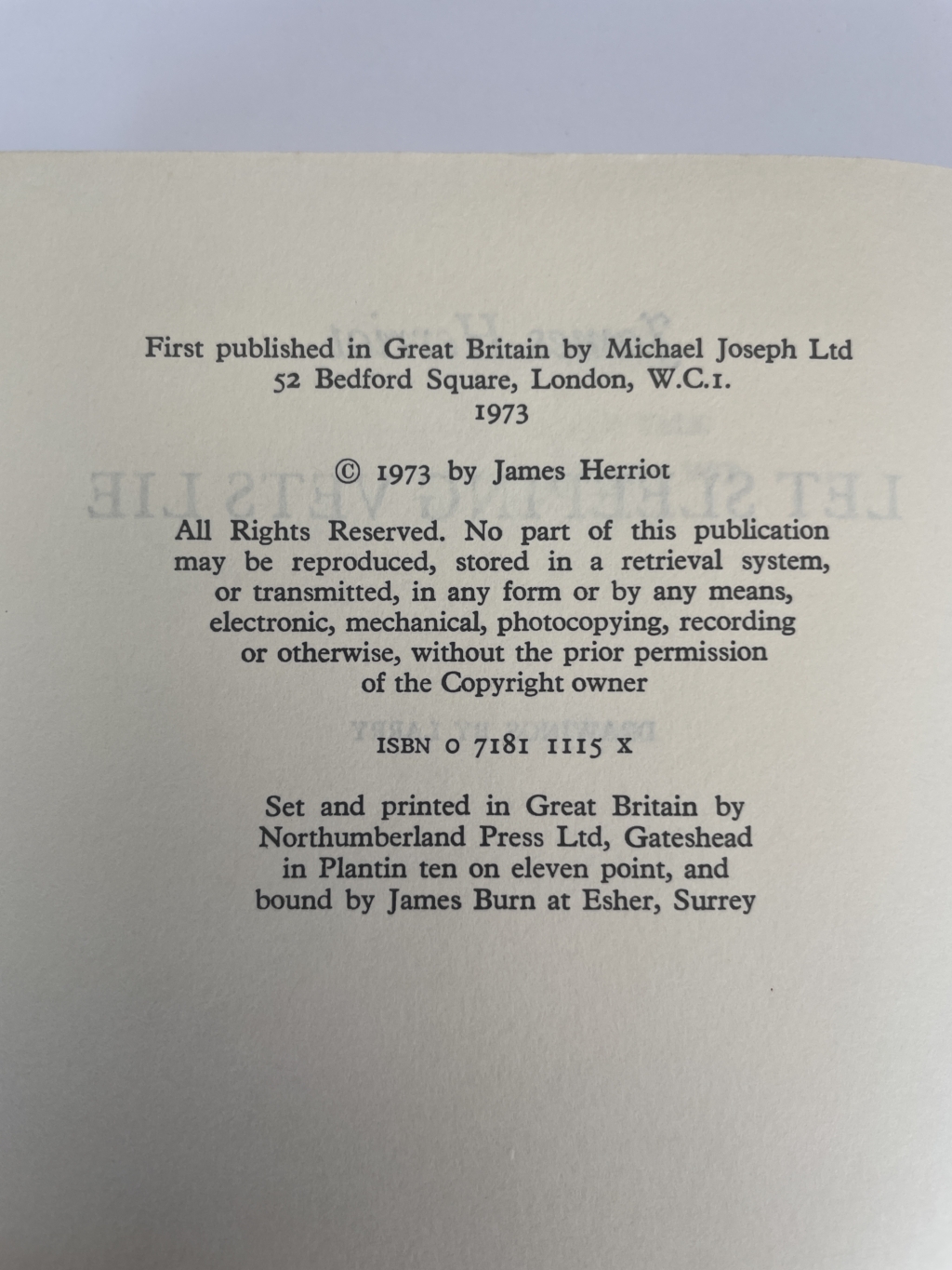 james herriot let sleeping vets lie firsted2