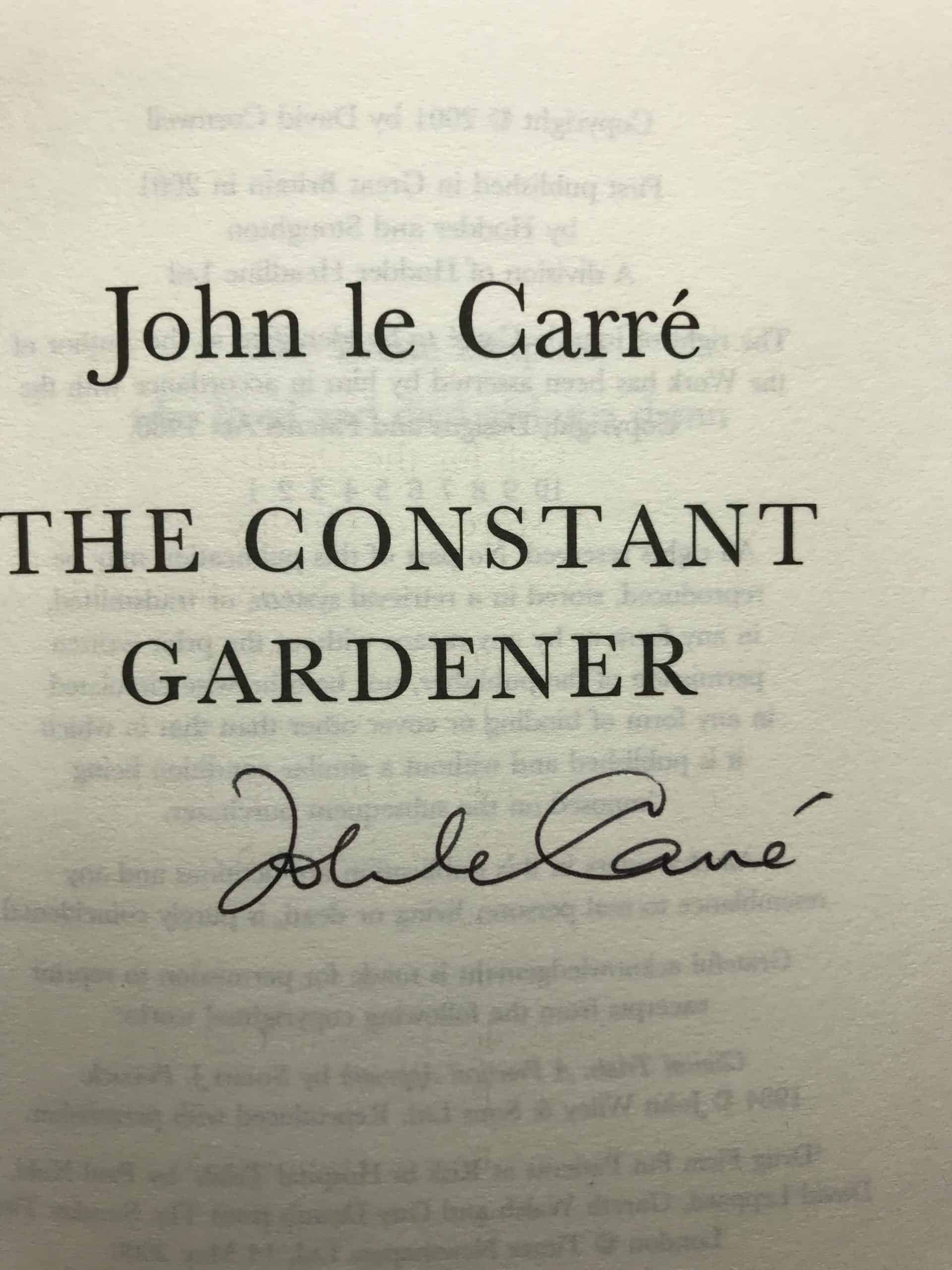 john le carre the constant gardener review