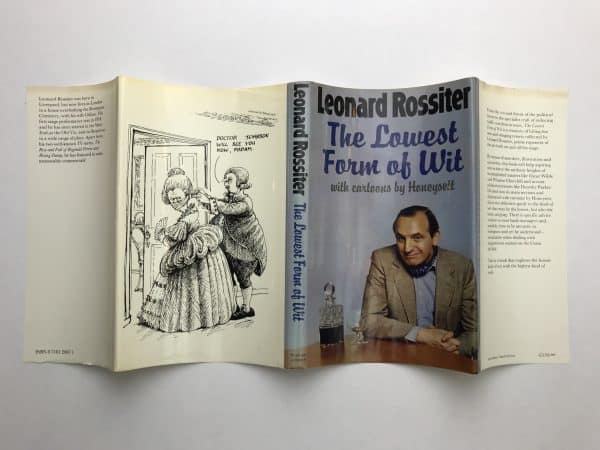 leonard rossiter the lowest form of wit signed 1st ed5