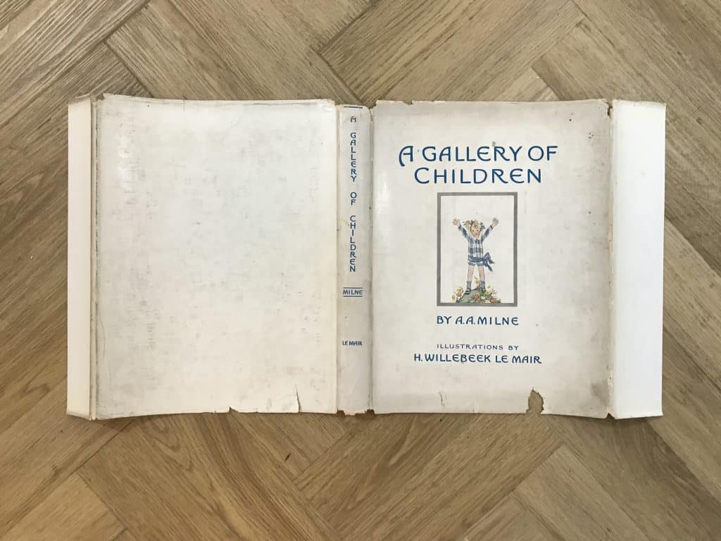 aa milne a gallery of children signed first edition5