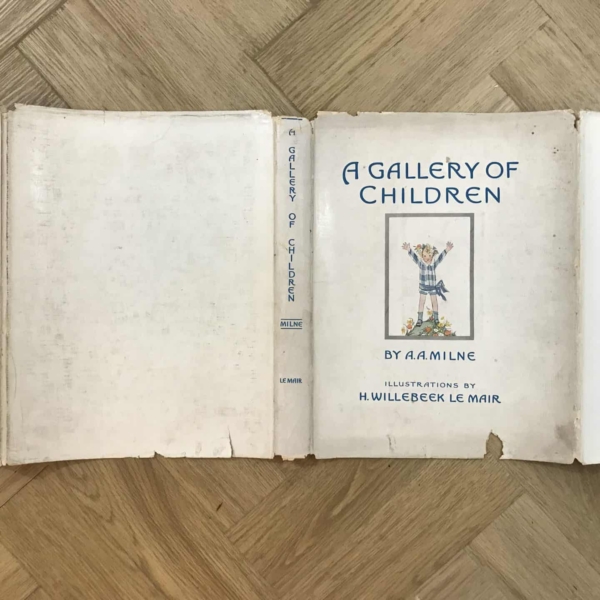 aa milne a gallery of children signed first edition5