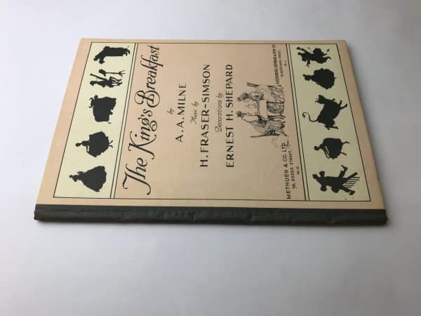 aa milne the kings breakfast signed first edition4
