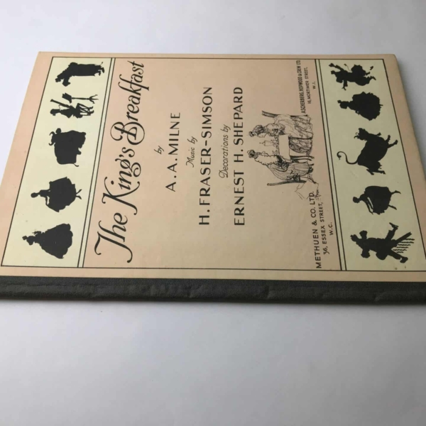 aa milne the kings breakfast signed first edition4