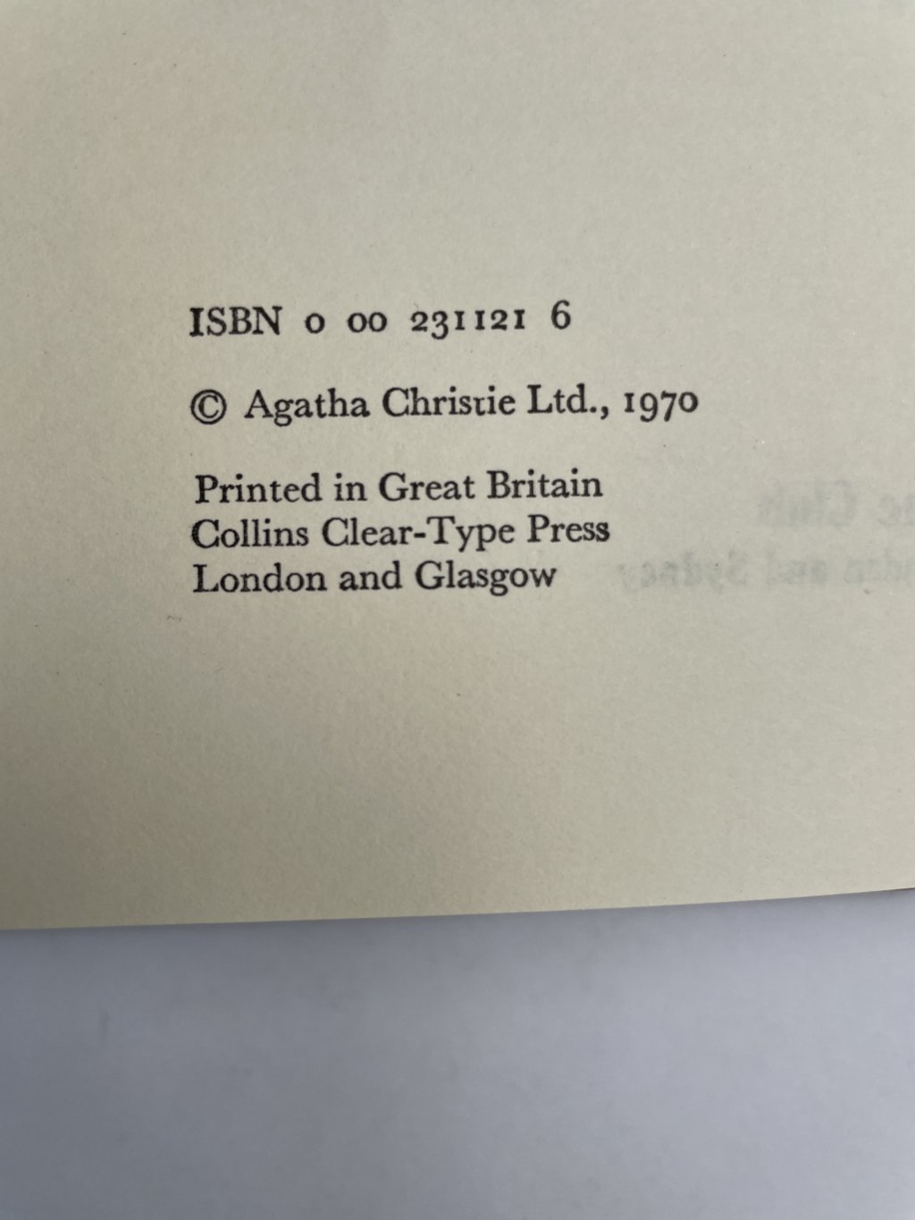 agatha christie passenger to frankfurt first 85 2