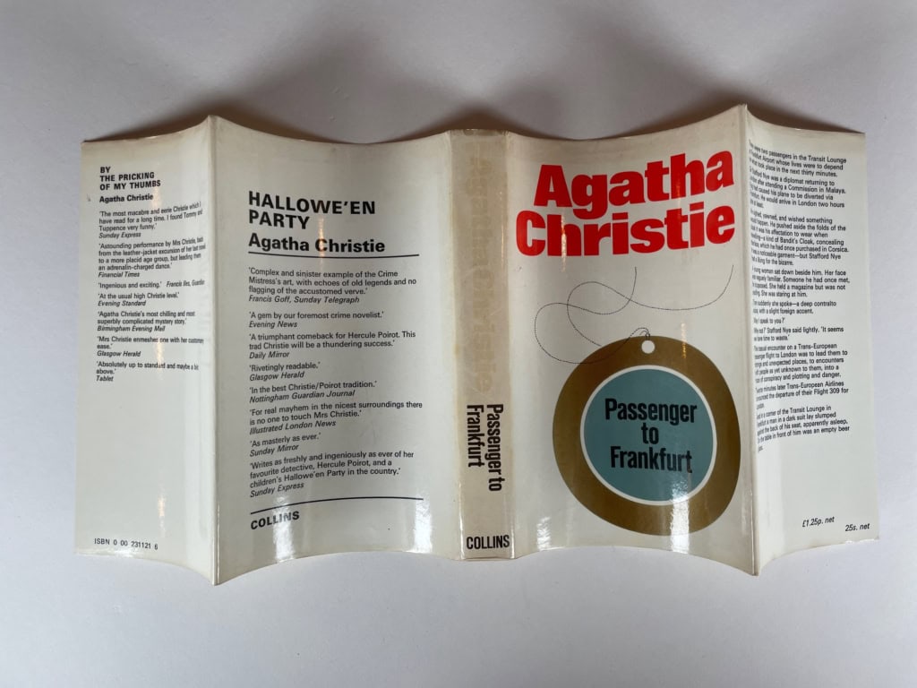 agatha christie passenger to frankfurt first 85 4