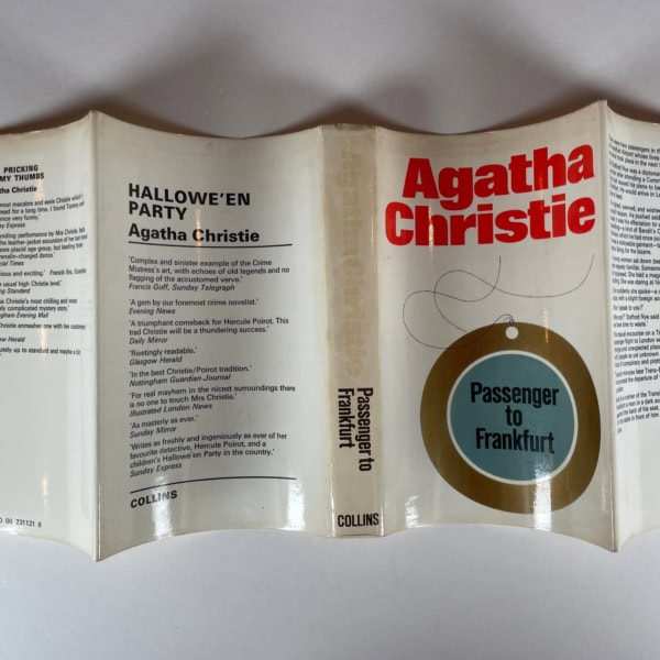 agatha christie passenger to frankfurt first 85 4