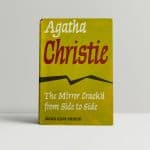 agatha christie the mirror crackd from side to side 1st edition1