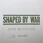 don mccullin shaped by war signed first edition2