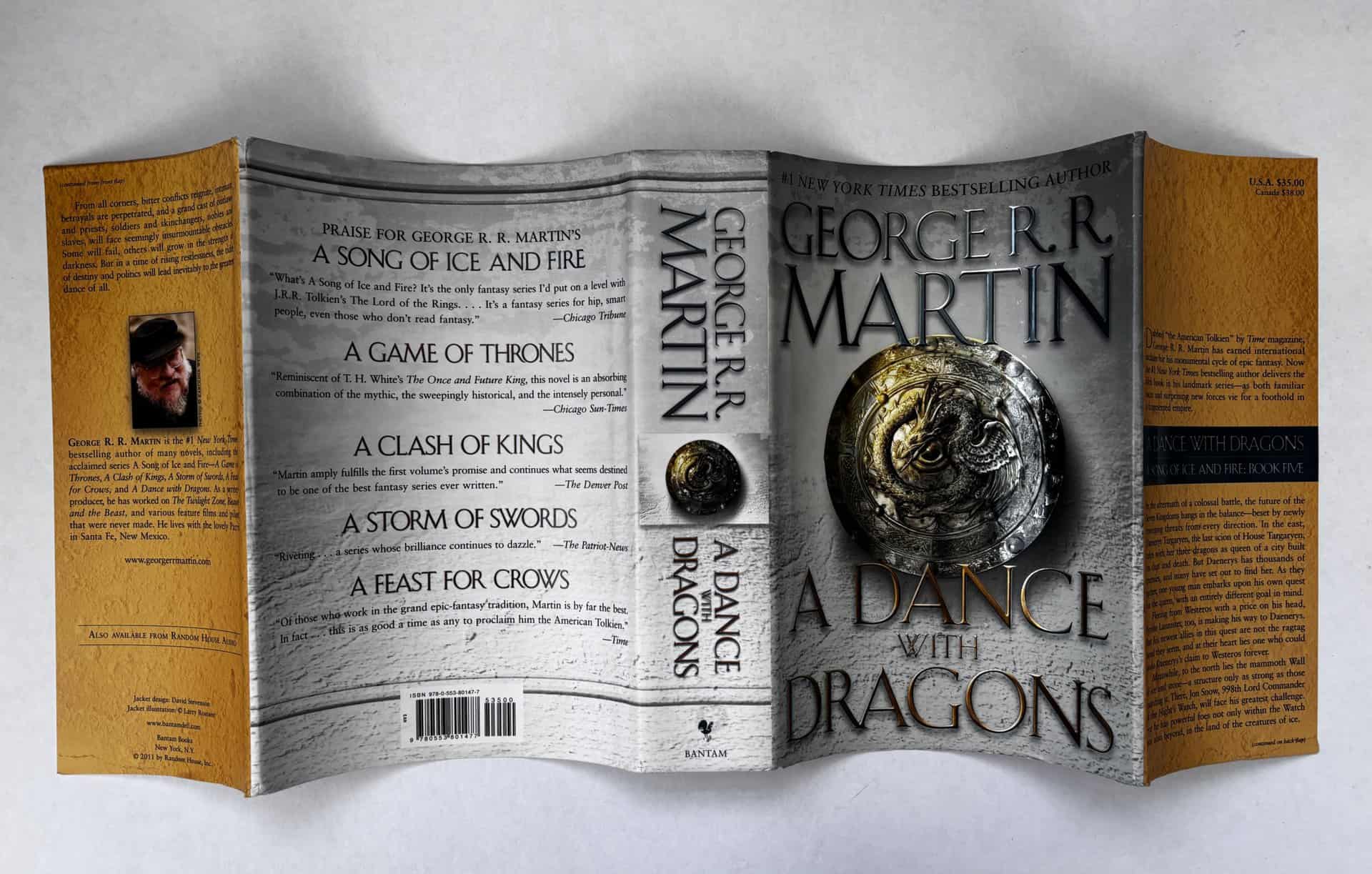 george rr martin a dance with dragons first us ed4