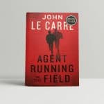 john le carre agent running in the field signed 1st ed1