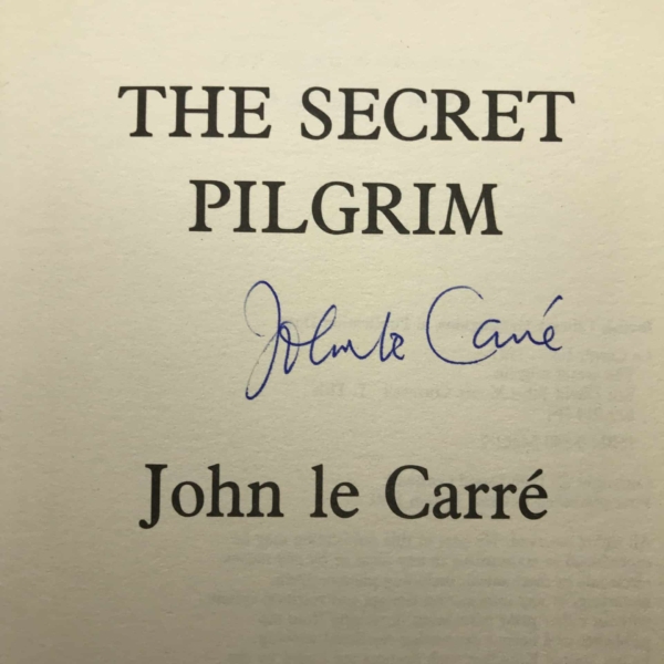 john le carre the secret pilgrim signed first ed2