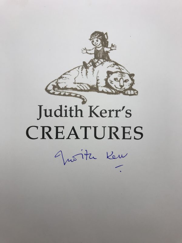 judith kerrs creatures signed first edition2