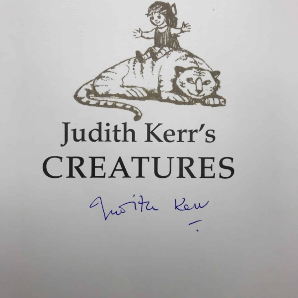 judith kerrs creatures signed first edition2