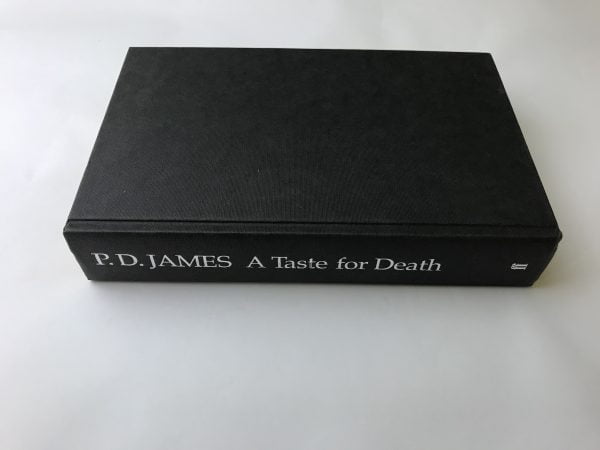 pd james a taste for death signed first edition4