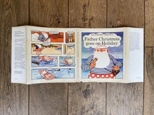 raymond briggs father christmas goes on holiday first 4