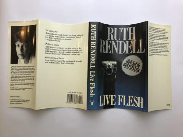 ruth rendell live flesh signed first edition5