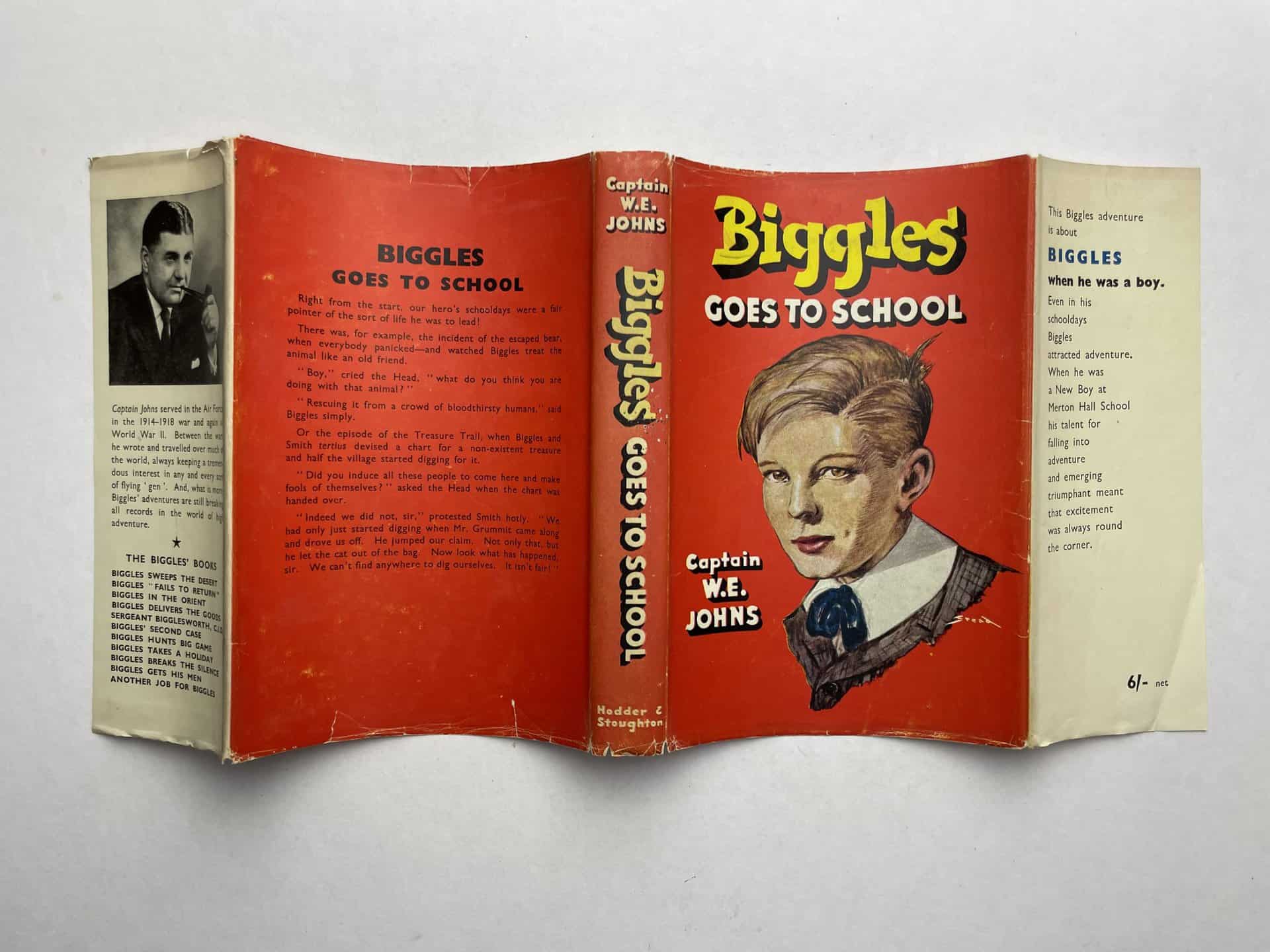 we johns biggles goes to school first edition4