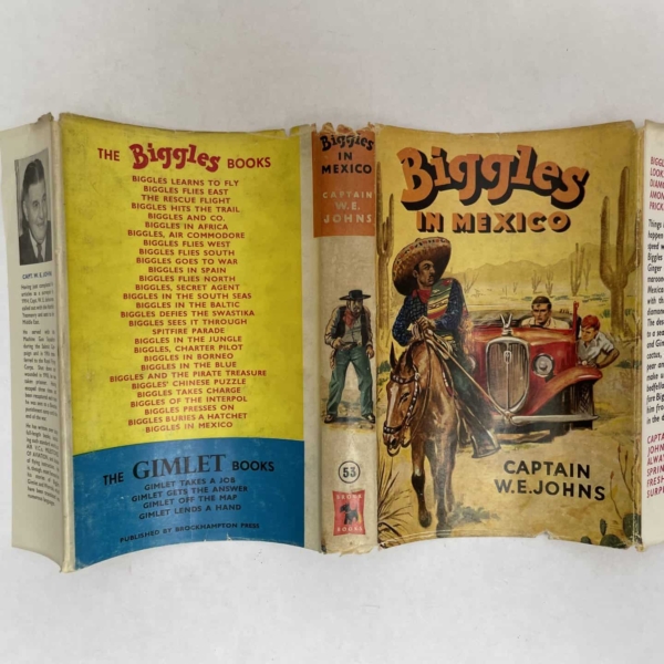 we johns biggles in mexico first ed4