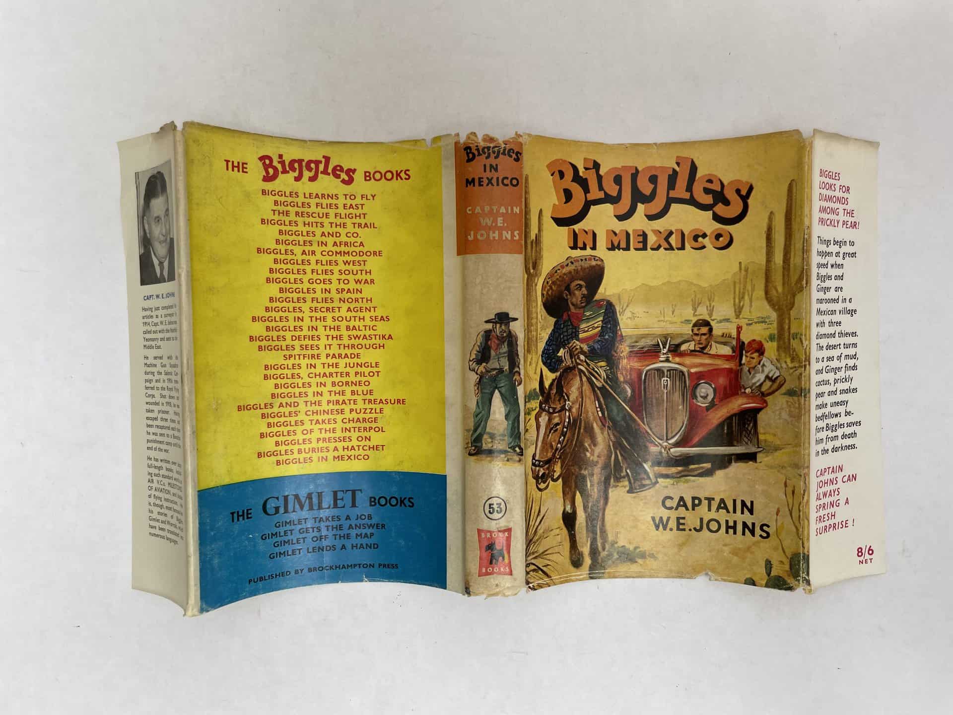 we johns biggles in mexico first ed4