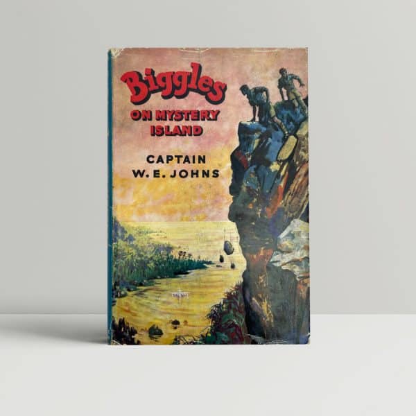 we johns biggles on mystery island first ed1