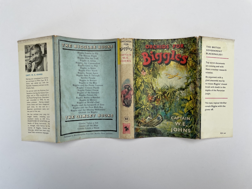 we johns orchids for biggles first edition4