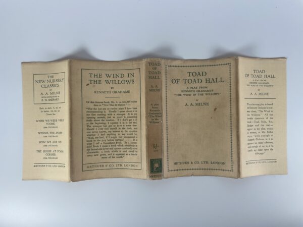 aa milne toad of toad hall first ed4