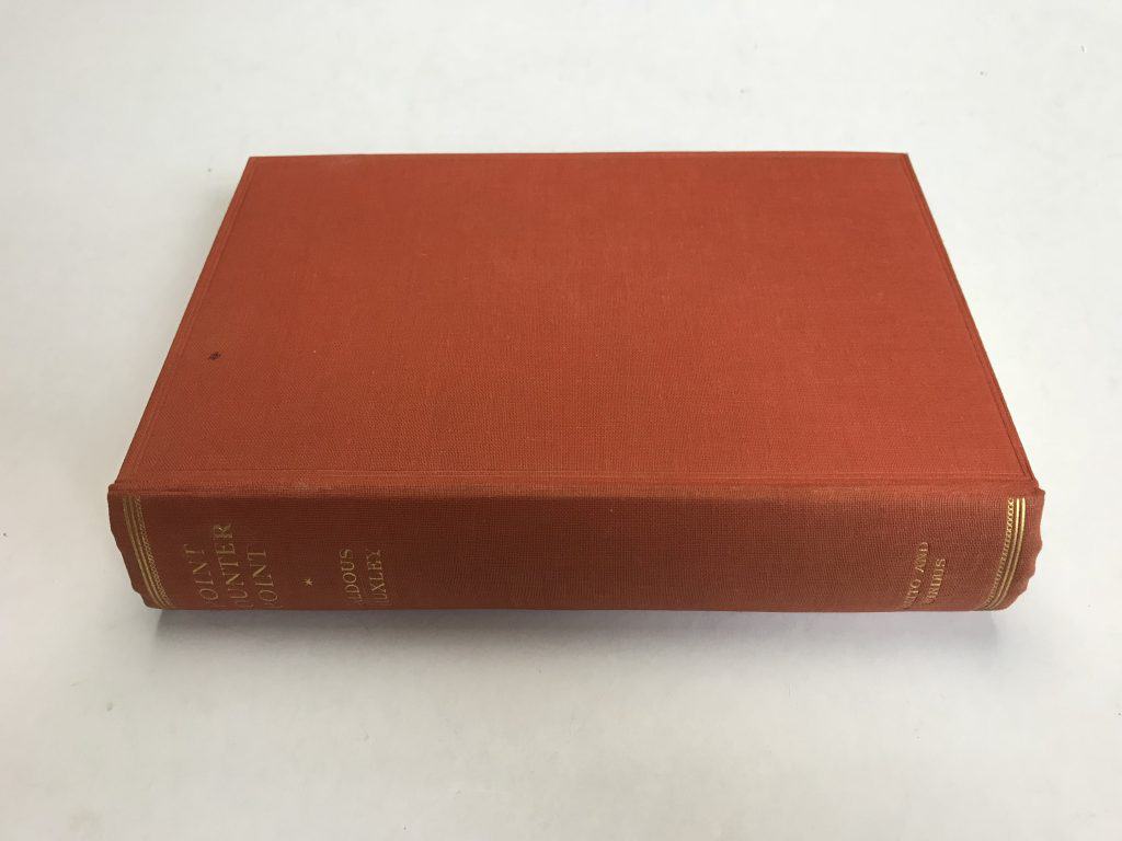 aldous huxley point counter point first edition4