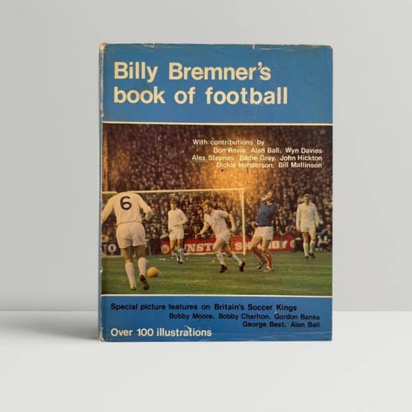 billy bremners book of football signed1