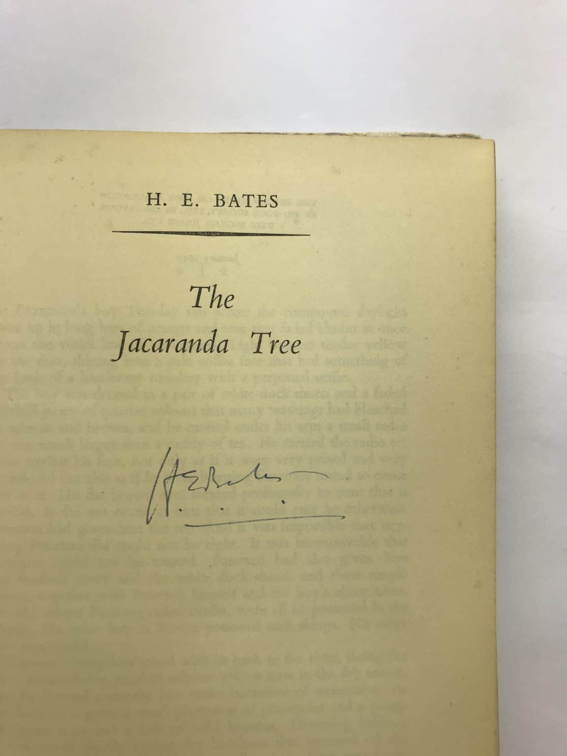 he bates the jacaranda tree signed first edition2