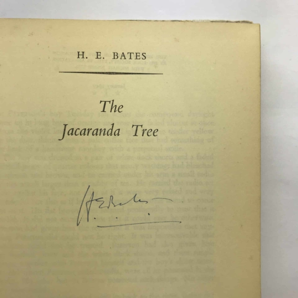 he bates the jacaranda tree signed first edition2