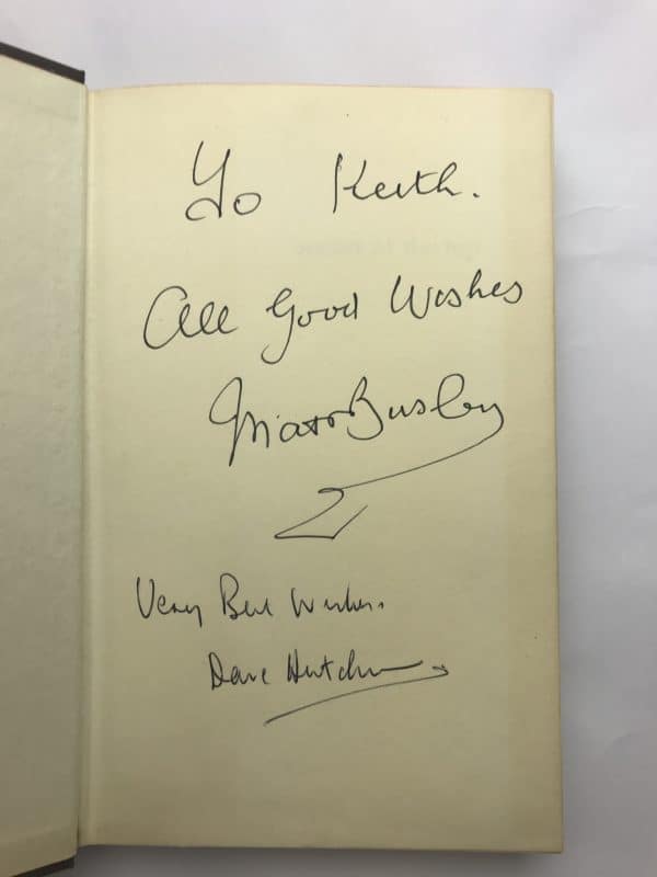 matt busby soccer at the top signed first edition2