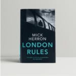 mick herron london rules signed first ed1