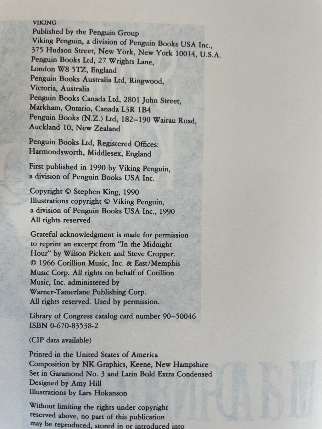 stephen king four past midnight first us 2