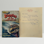we johns biggles and the poor rich biy with signed letter1