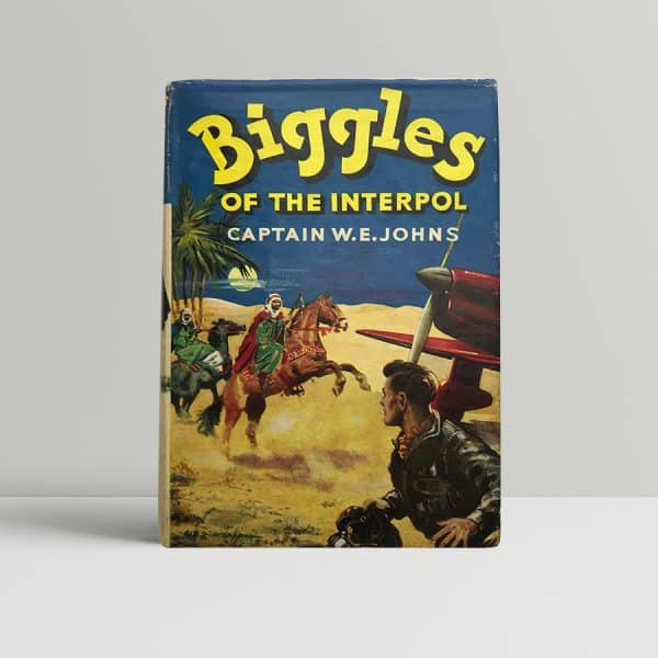 we johns biggles of the interpol first edition1