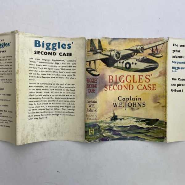 we johns biggles second case first edition4