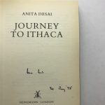 anita desai journey to ithaca signed first edition2