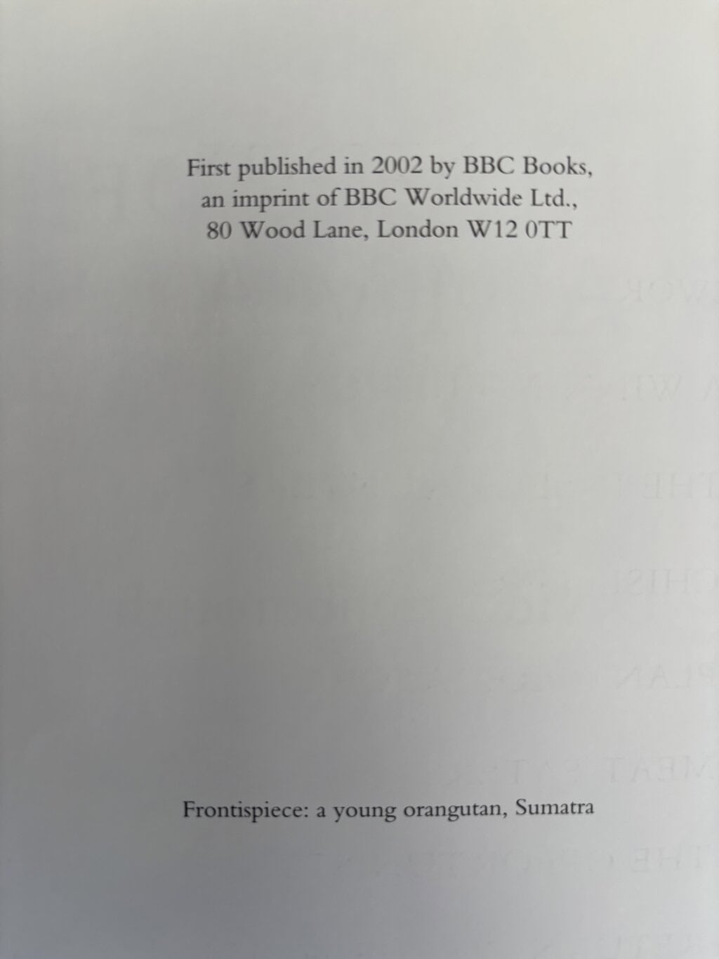 david attenborough the life of mammals first ed2