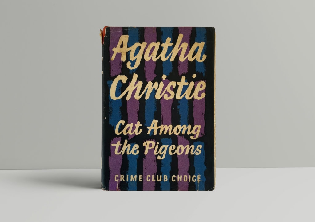 agatha christie cat among the pigeons 1st edition1