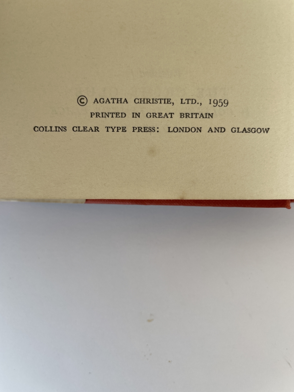 agatha christie cat among the pigeons 1st edition2