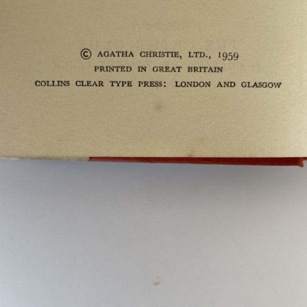agatha christie cat among the pigeons 1st edition2