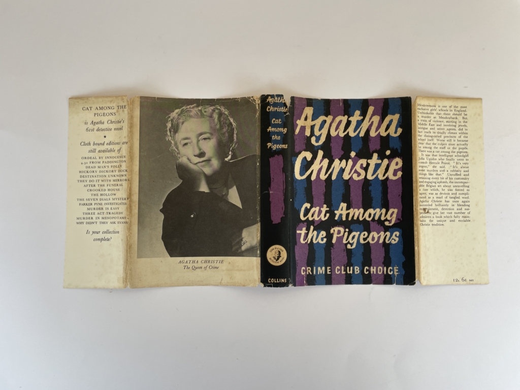 agatha christie cat among the pigeons 1st edition4