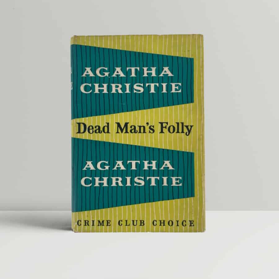 agatha christie dead mans folly first edi1