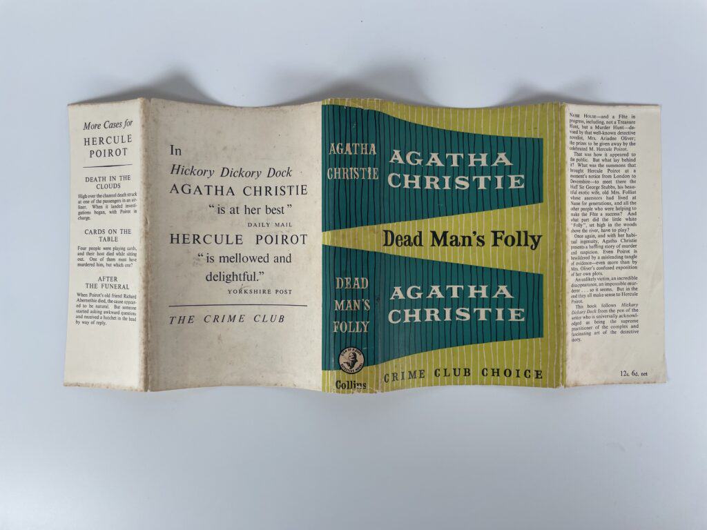 agatha christie dead mans folly first edi4