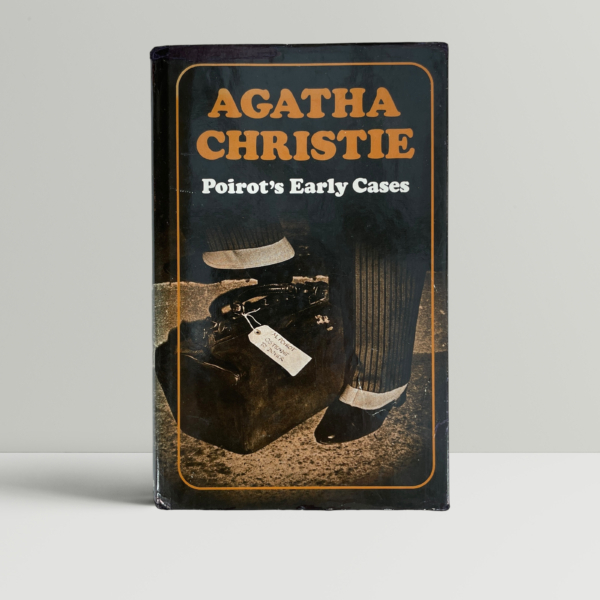 agatha christie poirots early cases sign first edition1