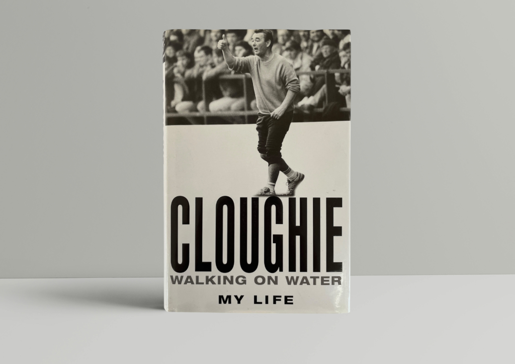 brian clough walking on water signed first ed1