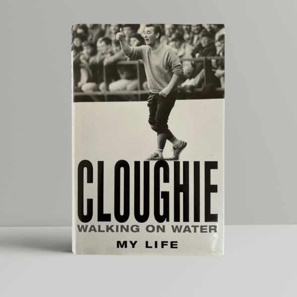 brian clough walking on water signed first ed1