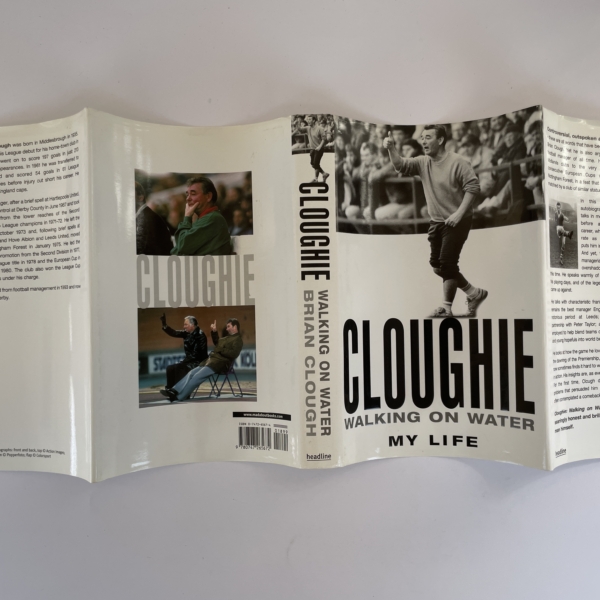 brian clough walking on water signed first ed5