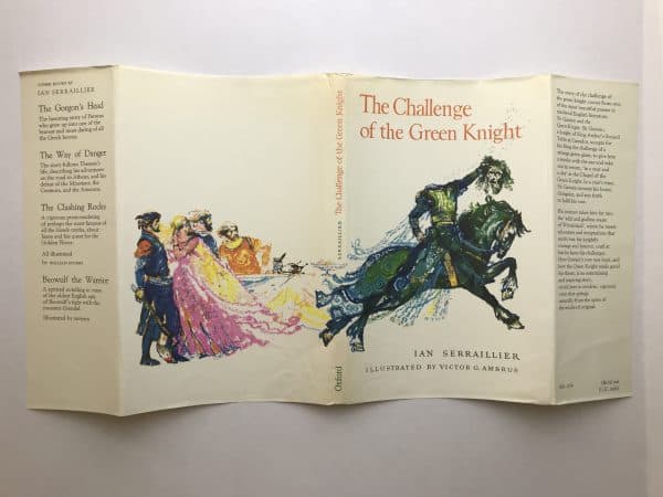 ian serraillier the challenge of the green knight signed first ed5