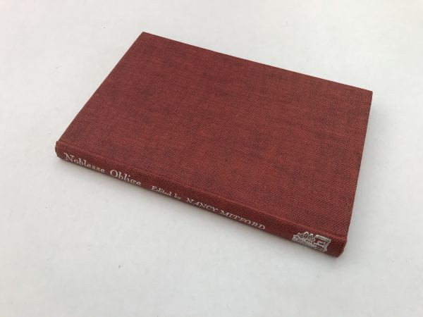 nancy mitford noblesse oblige 1st ed3